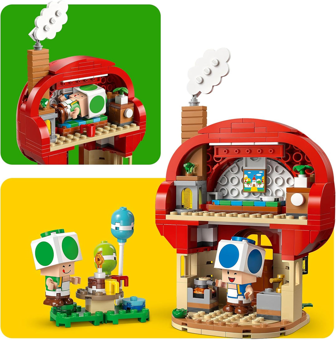 Lego Super Mario Kino Casa Casa Cumpleaños Juguete Regalo Bloque Ni...