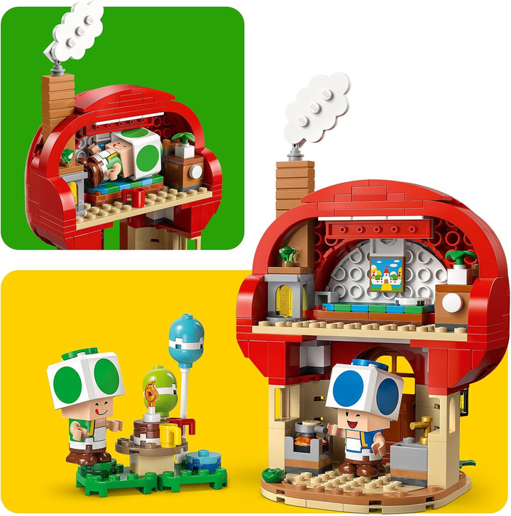 Lego Super Mario Kino Casa Casa Cumpleaños Juguete Regalo Bloque Ni...