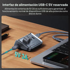 Yottamaster - Hub USB C 4 en 1, divisor de escritorio USB 3.2 Gen 2 de 10