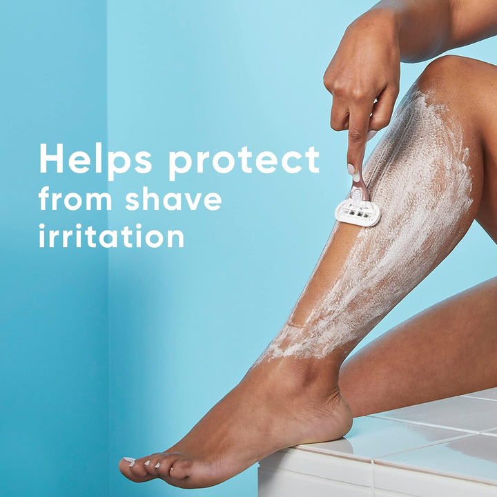 Gillette Venus Smooth plus Olay Crema de afeitar para mujer, 3 unid...