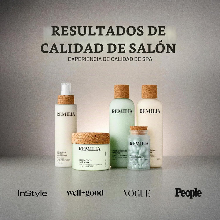 Remilia Hair | Cápsulas de queratina para el cabello con Pro-Vitami...