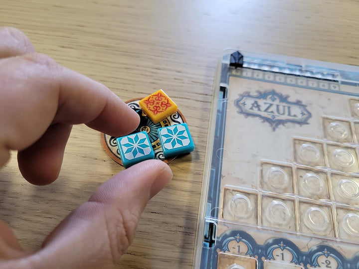 Azul Mini Juego de Mesa - Diversión Portátil de Colocación