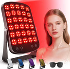 Panel de Terapia con Luz Roja, LED 2 en 1 para Cara y Cuerpo