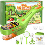 Cazador de insectos para niños con microscopio, kit para capturar insectos - Color verde esmeralda