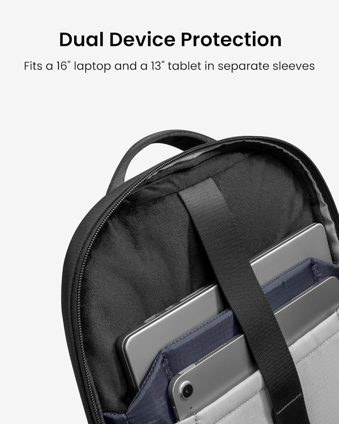 Tomtoc T77 \u2013 Mochila para portátil grande, bolsa de trabajo de...