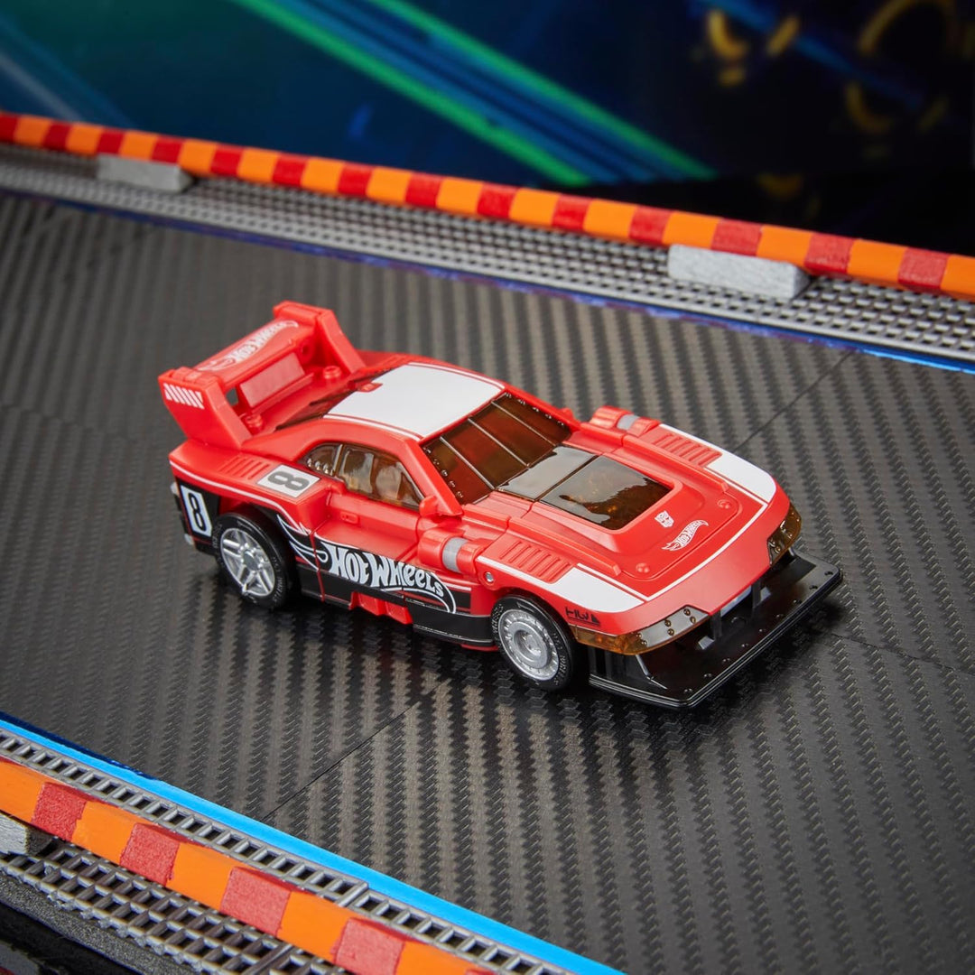 Transformers Collaborative Hot Wheels® x GT-Scorcher, figura de acc...