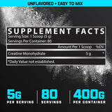 Nutrex Research Polvo de monohidrato de creatina ultra pura sin sab...