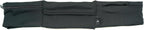 Riñonera ajustable de 3 bolsillos para correr, riñonera para entrenar con respaldo resistente al sudor, soporta todos los modelos de iPhone (negro/negro, XS)