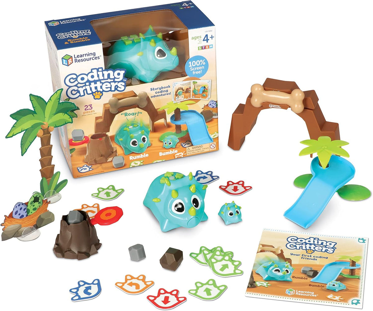 Learning Resources Coding Critters Rumble & Bumble Set