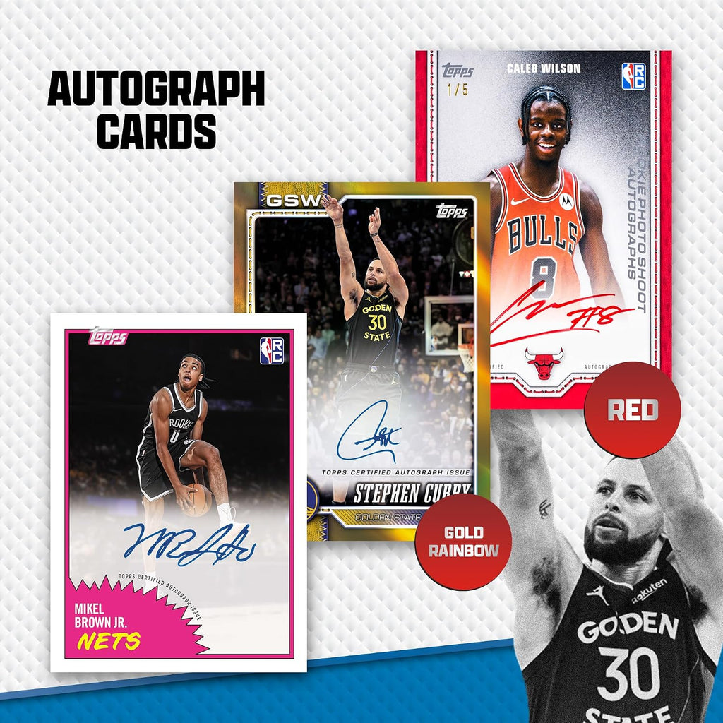 Baloncesto insignia de Topps 2026-27, sellado de fábrica, caja de valor