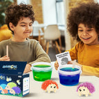 sdaymol Kit de cultivo de cristal para niños, 4 colores de erizo para crecer rápidamente (24 horas), experimentos científicos y juguetes educativos, kits de ciencia para niños de 8 a 12 años, regalos