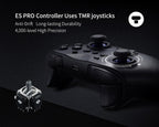 GuliKit ES PRO Wireless PC Controller – 3.25 ms de baja latencia, joysticks TMR