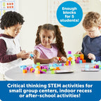 Learning Resources STEM Explorers Conjunto de Aula Brainometry, Juegos para Niños, Rompecabezas, Juguetes Sensoriales, Imprescindibles del Aula, Juguetes Montessori, Rompecabezas 3D, Juegos Mentales
