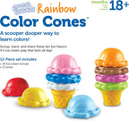 Learning Resources Smart Snacks Conos de Color Arcoíris