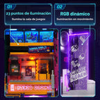 Lumibricks Cyberpunk Game Stack Lighting-Building-Bricks Set - 2580 Pcs
