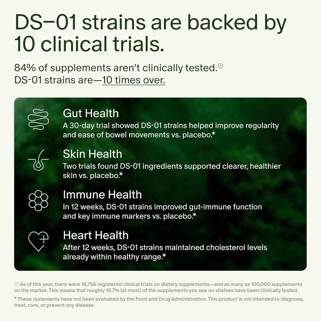 Seed DS-01 Daily Synbiotic Prebiótico y probiótico para
