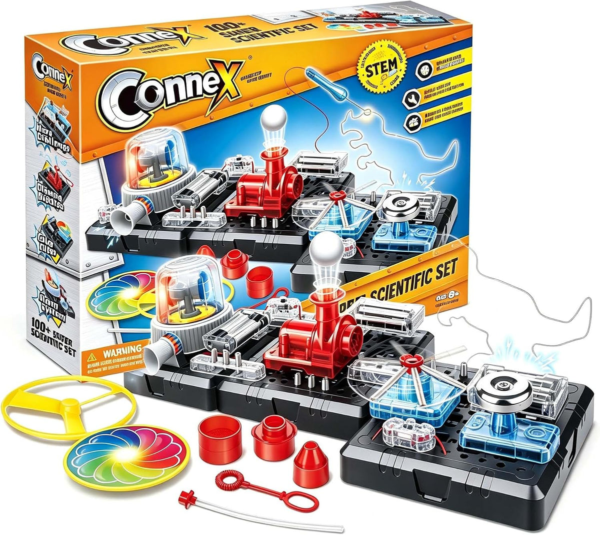Kits de Construcción de Circuitos STEM para Aprender Ciencia para Niños de 8 a 12 años, Juego Educativo Eléctrico