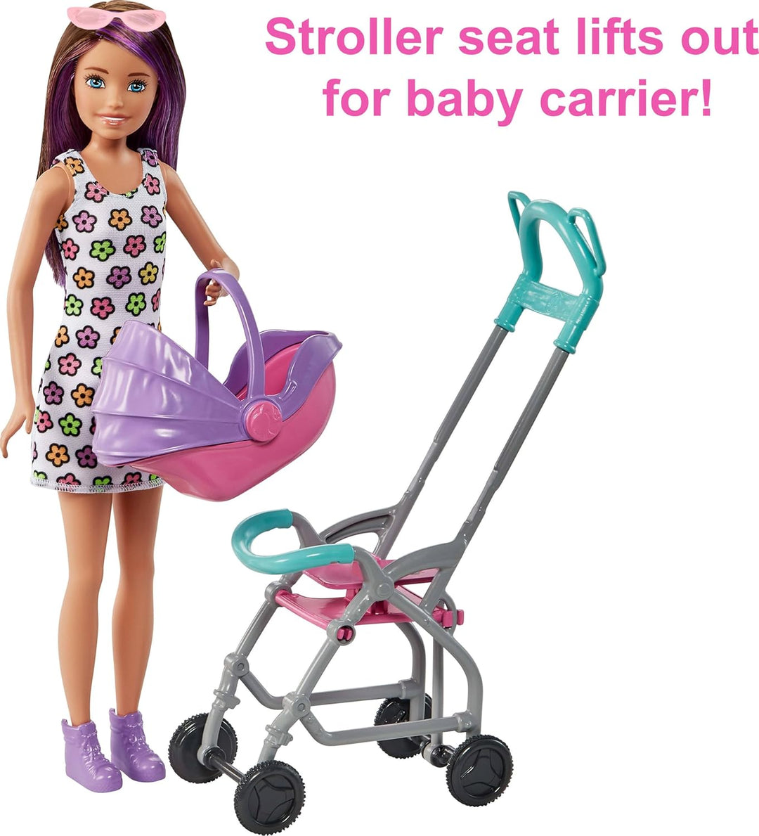 Barbie Skipper Babysitters, Inc. Juego con muñeca niñera Skipper (m...