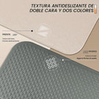 PAIDU Esterilla de yoga plegable para fitness, extra gruesa de 2/5 pulgadas (0.394 in) | TPE antideslizante certificado SGS | 75 x 26 pulgadas extra larga | portátil y fácil de almacenar | para yoga