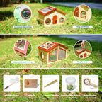 Kit explorador para niños y atrapa insectos para niños, juguetes al aire libre con gran hábitat de bichos de madera portátil, red de mariposa, lupa, taza de observación, 15 tarjetas de