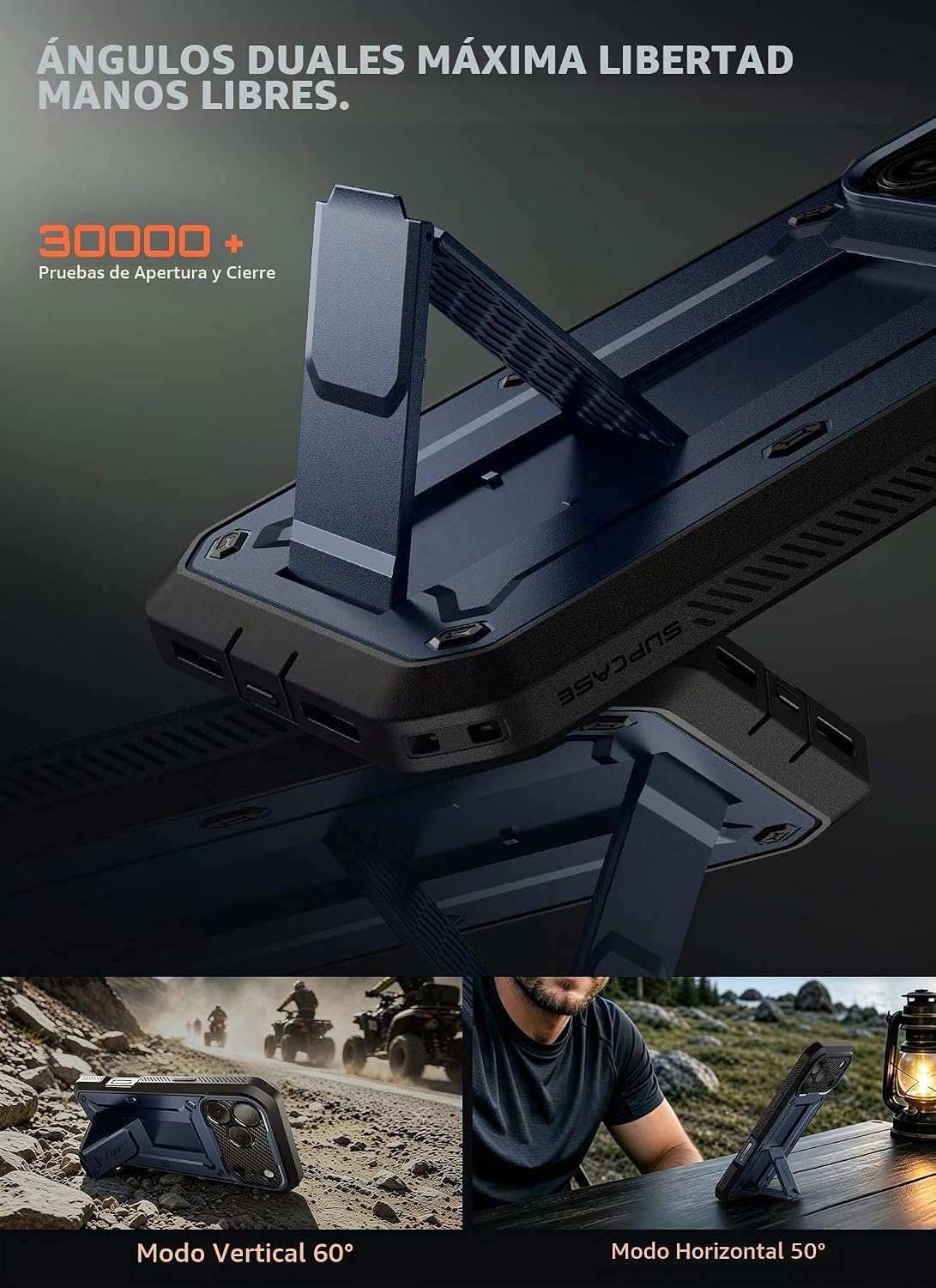 SUPCASE - Funda para iPhone 18 Pro Max / 17 Pro Max, clip para cinturón