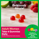 SmartyPants Gomitas multivitamínicas orgánicas para mujeres: biotin...