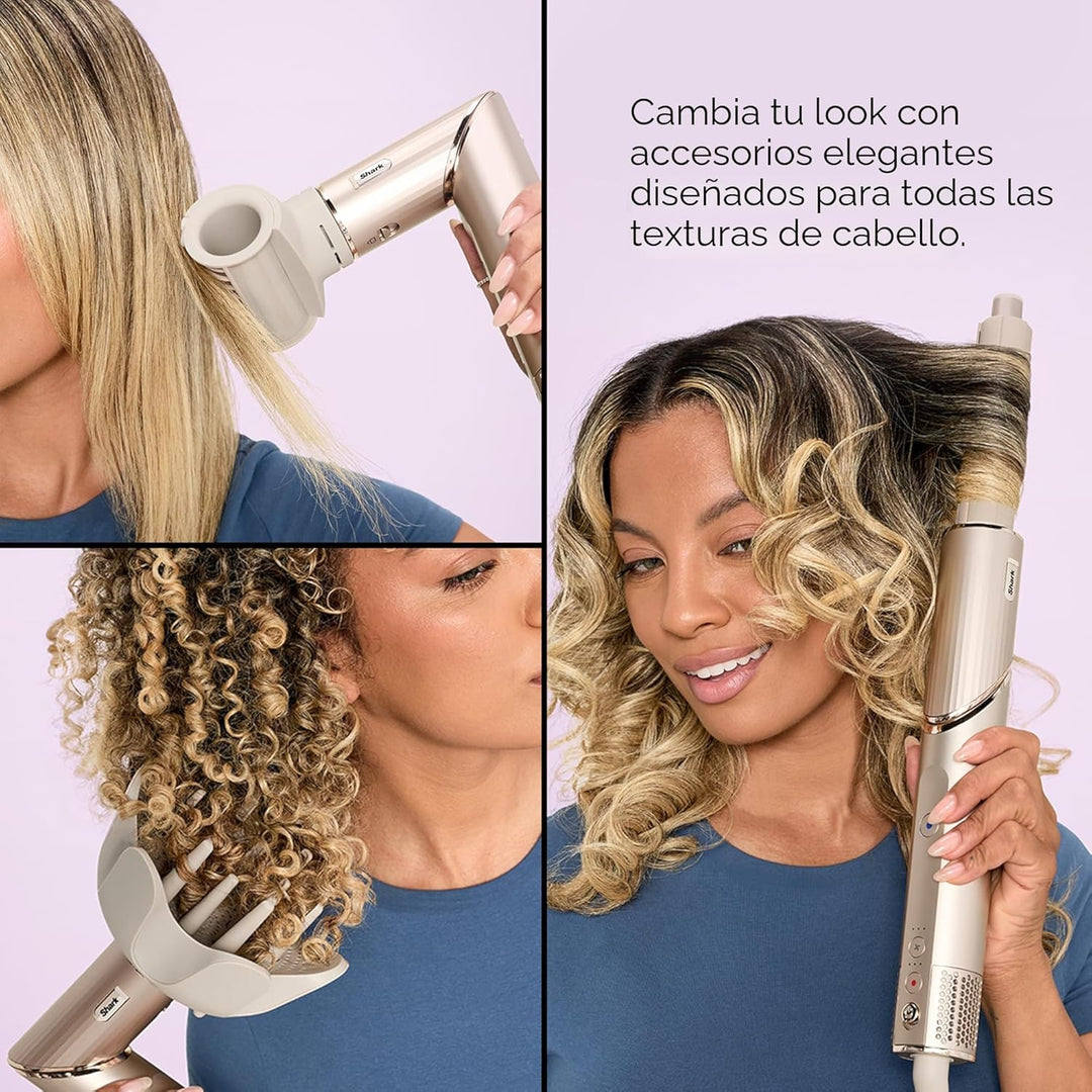 Shark FlexStyle Sistema de peinado y secado de aire, potente cepill...
