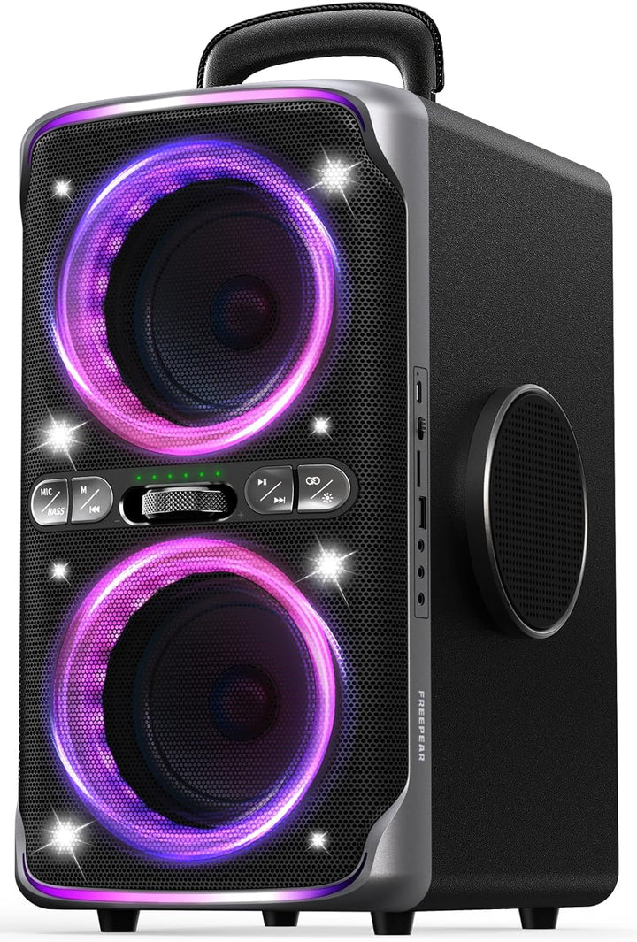 FREEPEAR Altavoz Bluetooth para Fiestas - Altavoz Potente de Pico d...
