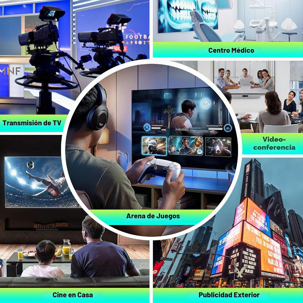 Cable HDMI 2.2 de 16K 10K 8K 96 Gbps 5 pies, cable HDMI® de ultra alta velocidad 16K 30Hz 8K/120Hz 4K 240HZ eARC HDCP 2.2 y 2.3 HDR10+ Dolby compatible con PS5 PlayStatio5 TV PC Monitor Xbox Series