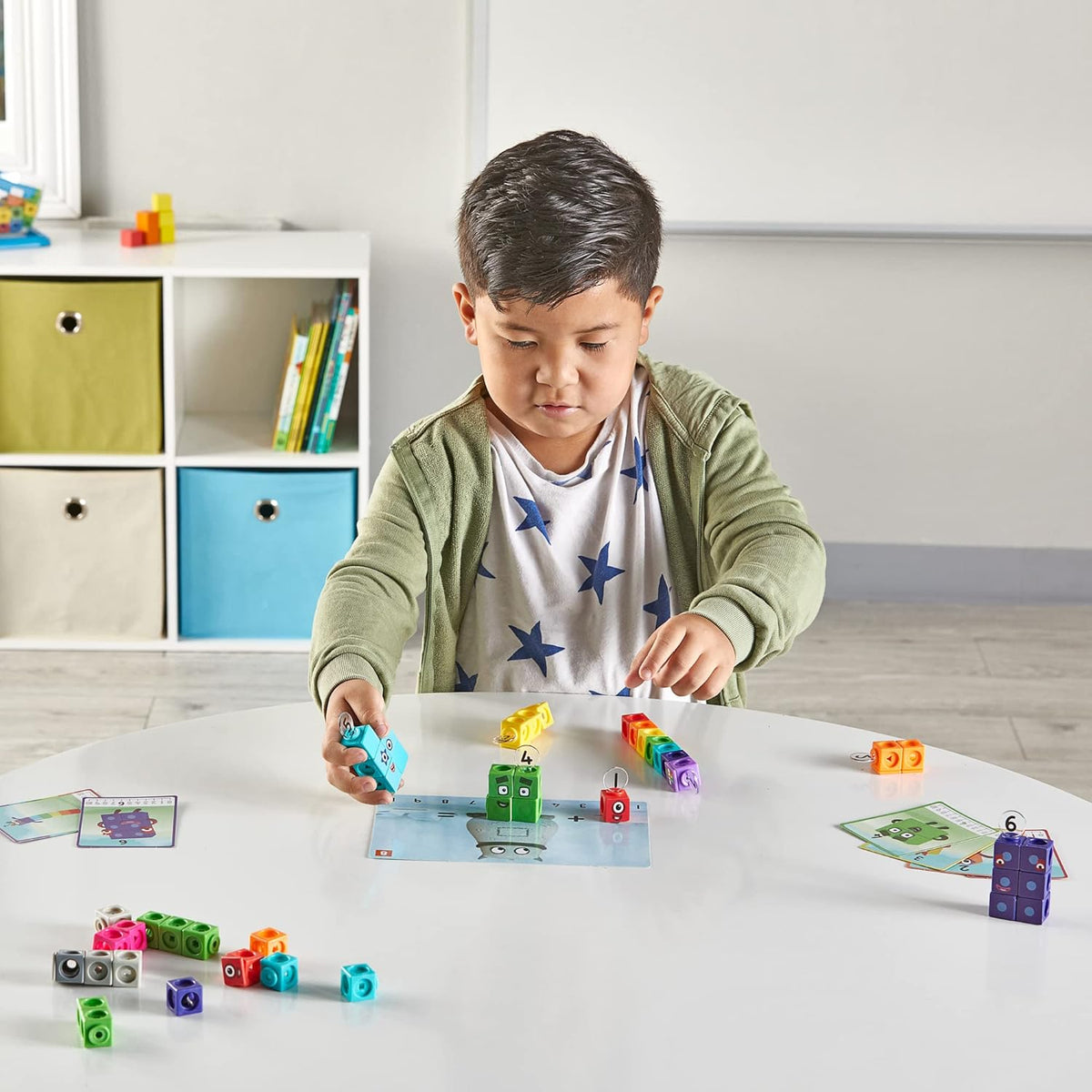 Hand2mind - Numberblocks cubos MathLink juego de
