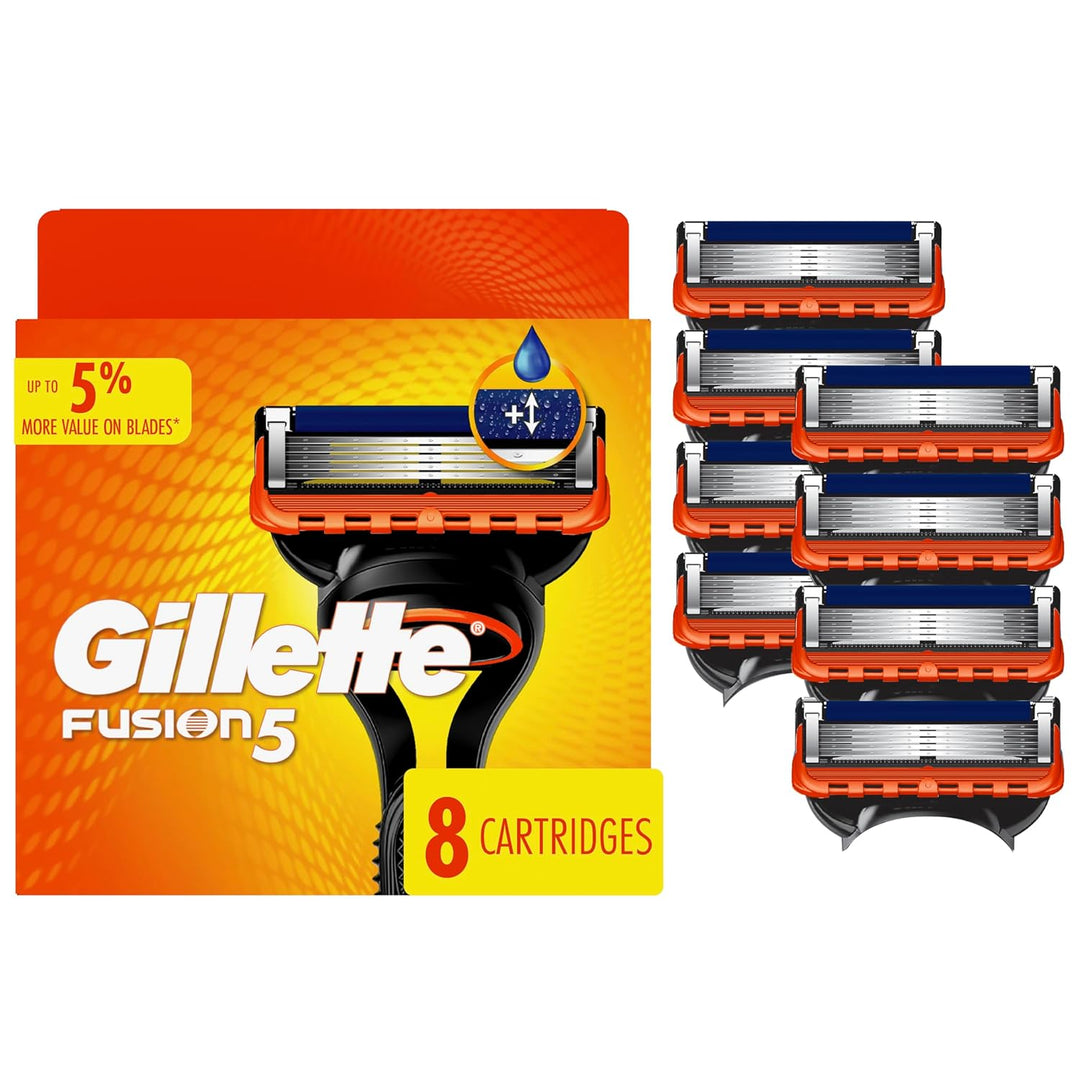 Pack de 8 cartuchos para Gillette Fusion 5 Power