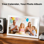 Calendario digital de 15,6 pulgadas, pantalla táctil, planificador de pared