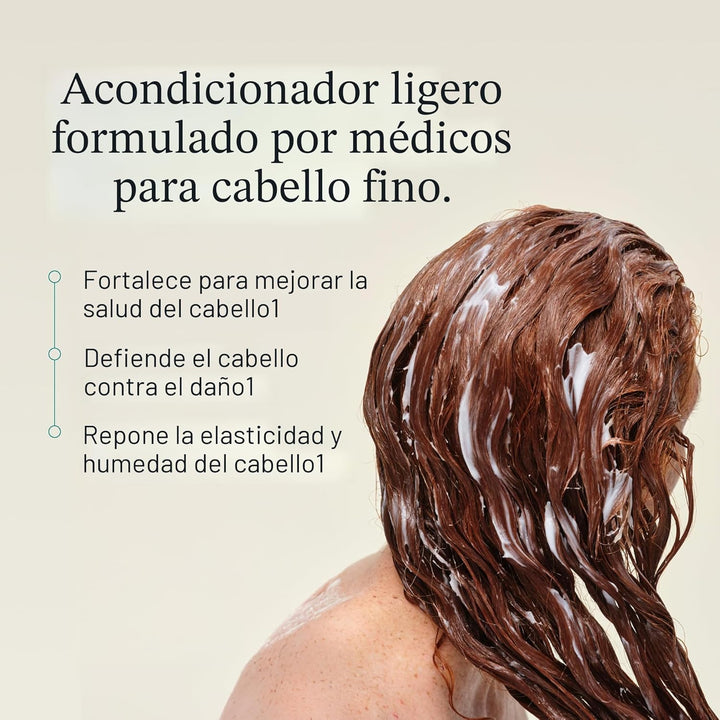 Acondicionador Nutrafol, formulado por médicos para cabello delgado...