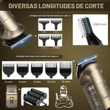 Hatteker Cortapelos Profesional Maquinilla de Afeitar Eléctrica Afe...