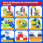 Juego de tren eléctrico para niños, juego de tren que desafía la gravedad