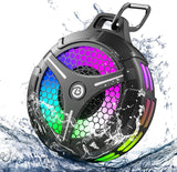 Altavoz de ducha Bluetooth impermeable, ventosa, pequeños altavoces...