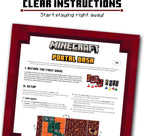 Ravensburger Minecraft: Portal Dash - Juego de mesa familiar atractivo para niños y adultos | Jugabilidad llena de aventuras | Regalo ideal para entusiastas de Minecraft | Adecuado para edades de 10