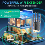 2026 WiFi Extender Signal Booster for Home, 8X Faster Long Range In...