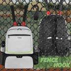 Ytonet Mochila de tenis para mujeres y hombres, 2 raquetas