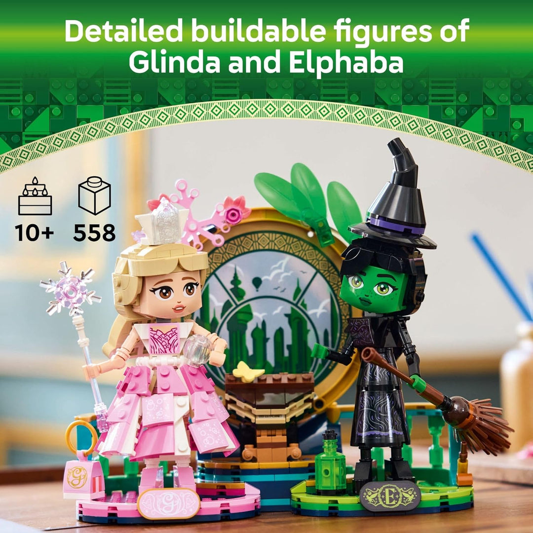 LEGO Wicked Elphaba Glinda Figures Juguetes de