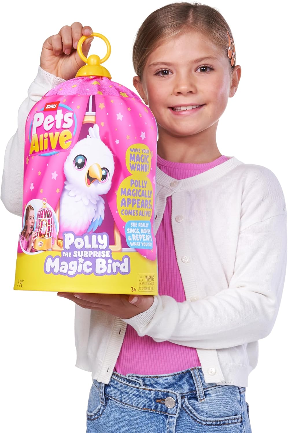 Pets Alive Polly el pájaro mágico de ZURU juguete robótico