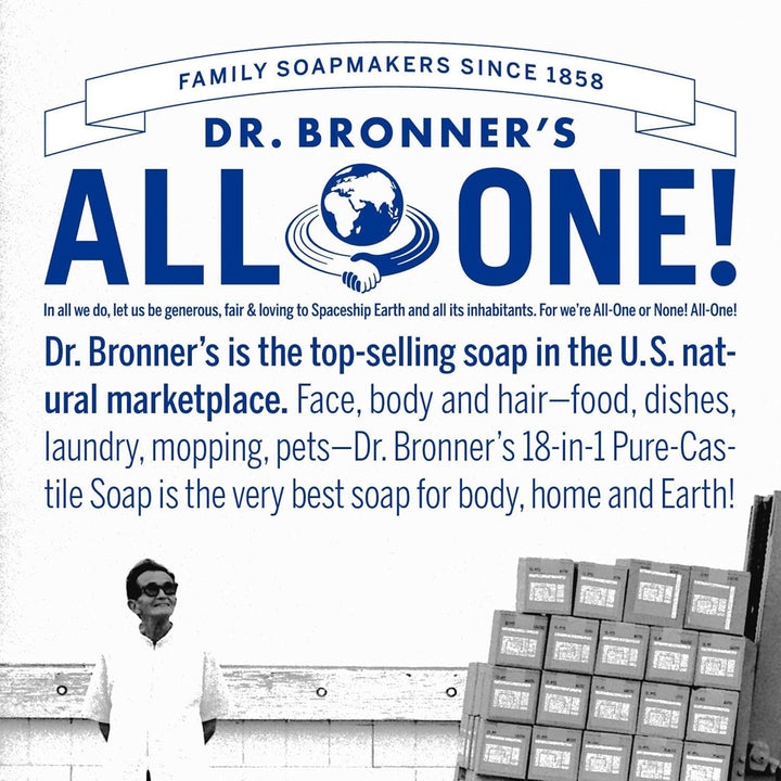 Dr. Bronner Jabón líquido de aceite de almendra