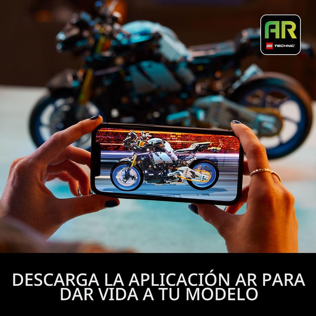 LEGO Technic Yamaha MT-10 SP - Juego de construcción para adultos, a partir de 18 años, kit de modelo de motocicleta para exhibición, oficina en casa, escritorio, decoración de estantes, regalo para hombres y mujeres - 42159
