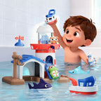 iPlay, iLearn - Juguete de baño para niños de 2 a 4 años, juego de juguetes para bañera y ducha