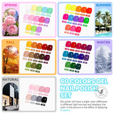 VANREESA Kit de 148 esmaltes de uñas de gel con puntas de uñas de a...