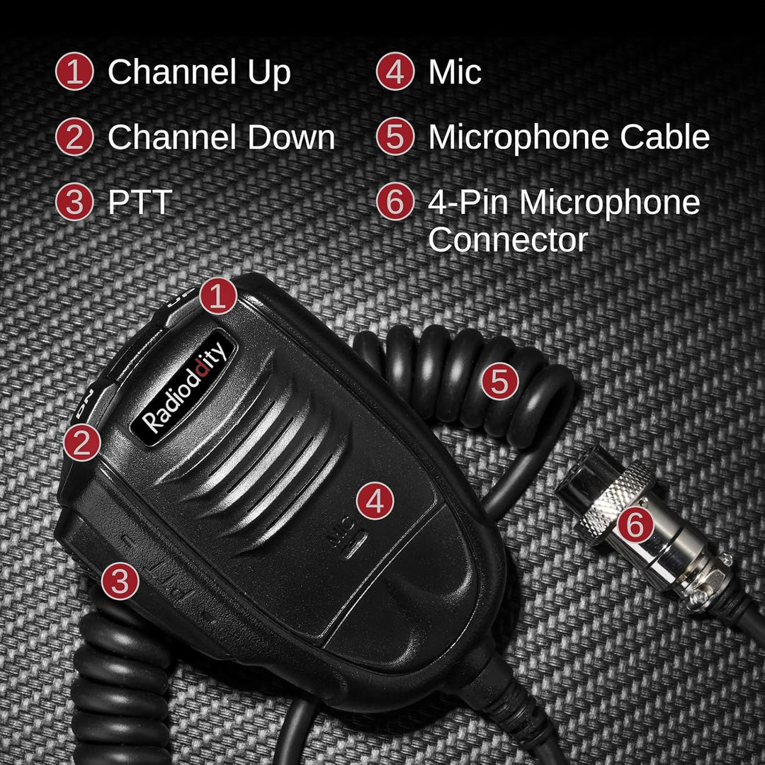 Radioddity QT40 Radio de Ham de 10 Metros SSB Radio