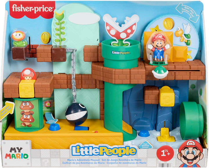 Fisher-Price Little People Toddler Toy My Mario Adventure