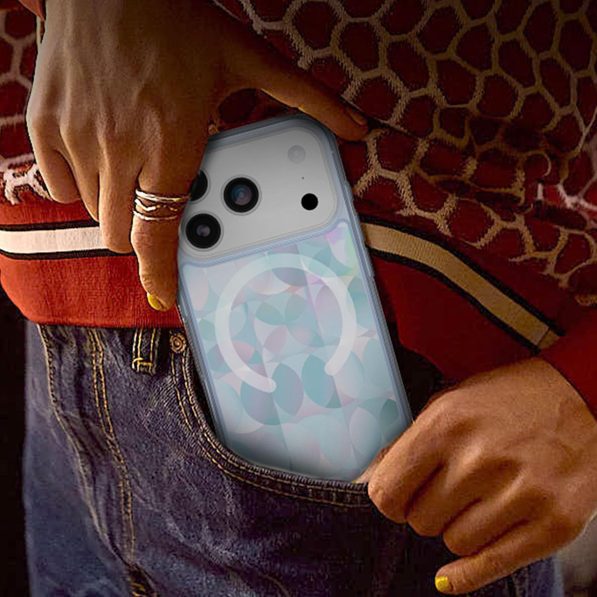 OtterBox Funda transparente para iPhone 18/17 Pro Max Symmetry Series