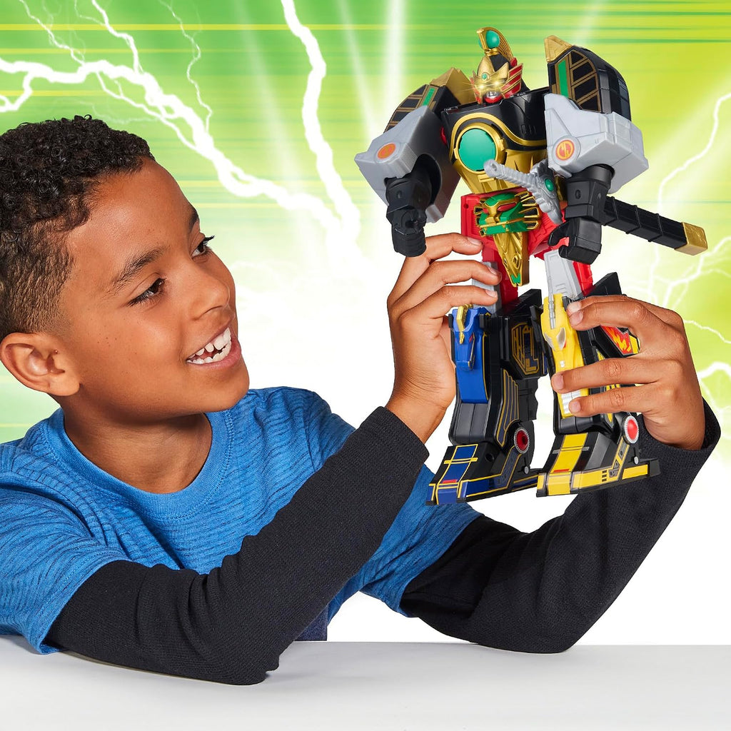 Power Rangers Mighty Morphin Re-Ignition - Figura electrónica Ultimate Mega Thunderzord (Temporada 2) por Playmates Toys