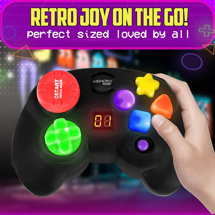 Skywin Controlador de juego de memoria con luz y manejo: divertido...